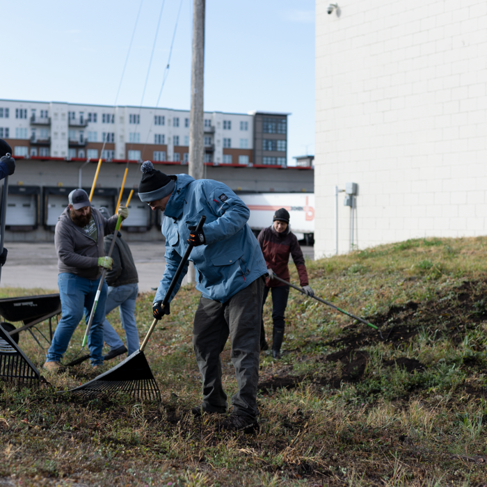 Volunteers Compost